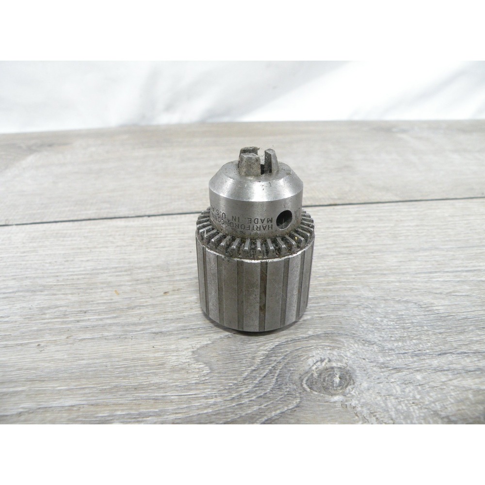 Jacobs Chuck Keyed Drill Chuck Hartford Conn Made in USA Power Tool Accessory